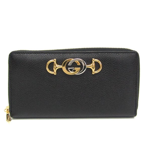 GUCCI Black Leather Wallet - Picture 1 of 12